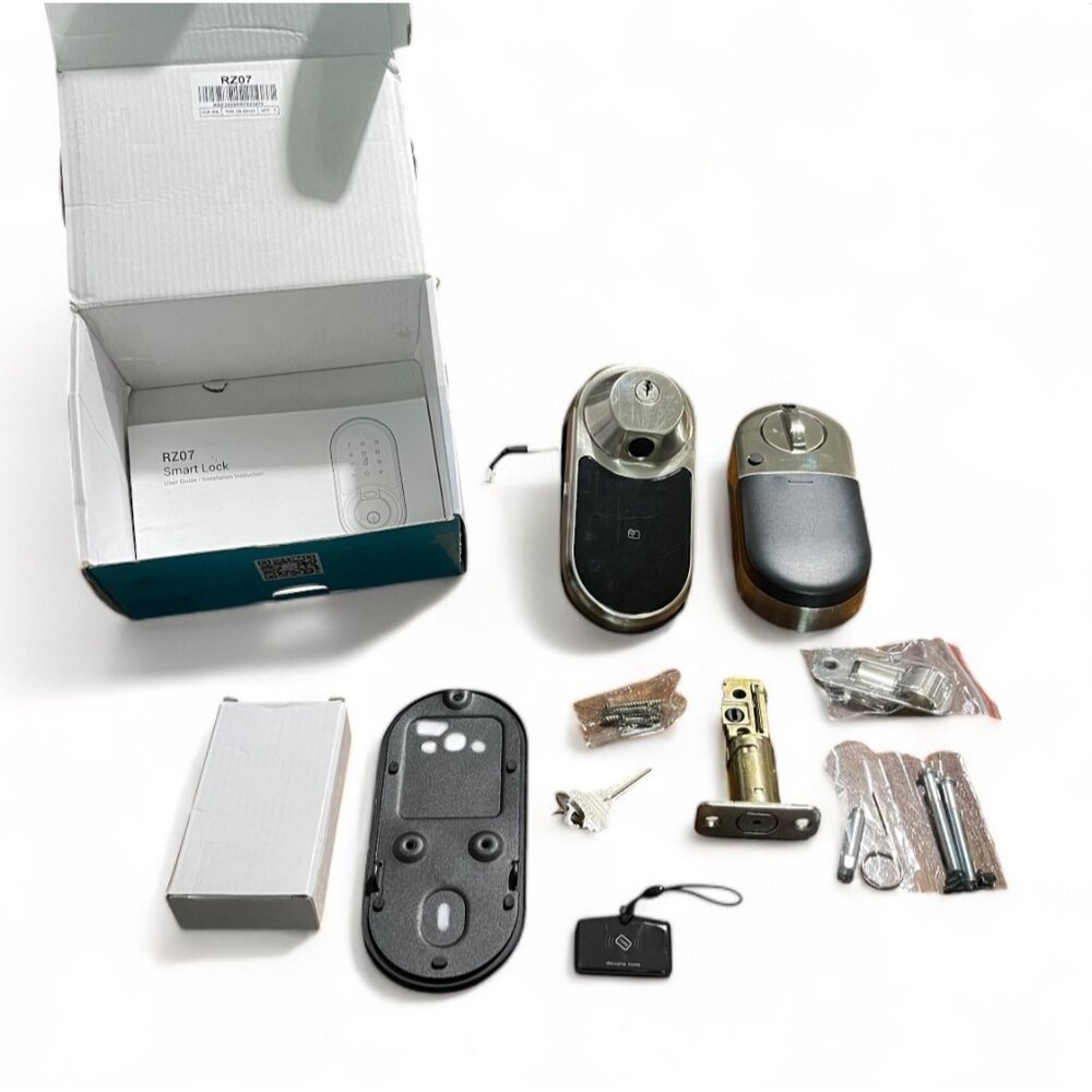 Veise RZ07 Smart Lock With Fingerprint Touchscreen Key Included - Picture 5 of 11
